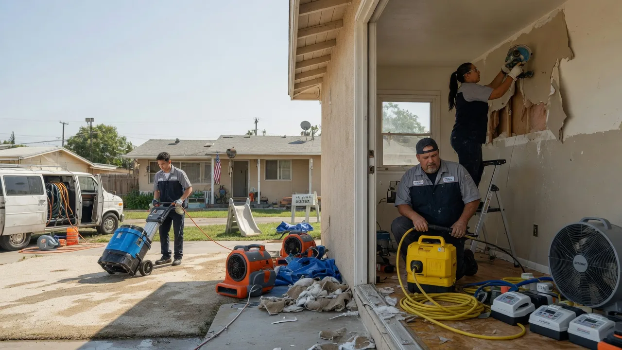Water Damage Restoration in Corn, OK near me